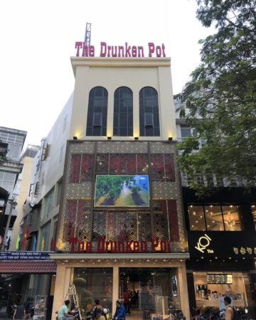 MÀN HÌNH LED P5 OUTDOOR - THE DRUNKEN POT - HCM