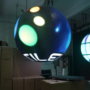 LED Khối Cầu-Hồng Nhân