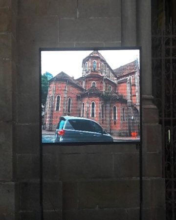 MÀN HÌNH LED P5 OUTDOOR - NHÀ THỜ ĐỨC BÀ - TP.HCM