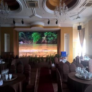 MÀN HÌNH LED P4 (71M2 ) - NHÀ HÀNG VÀNG SON - TP.HCM