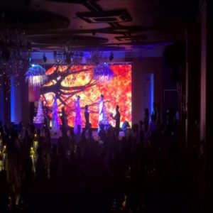 MÀN HÌNH LED P4 (71M2 ) - NHÀ HÀNG VÀNG SON - TP.HCM