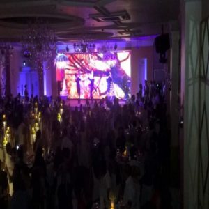 MÀN HÌNH LED P4 (71M2 ) - NHÀ HÀNG VÀNG SON - TP.HCM
