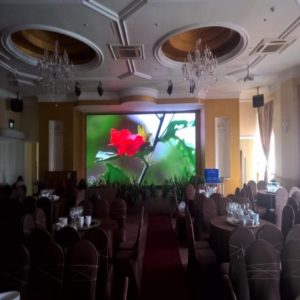 MÀN HÌNH LED P4 (71M2 ) - NHÀ HÀNG VÀNG SON - TP.HCM