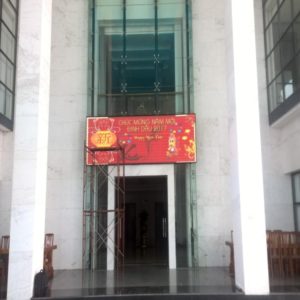 MÀN HÌNH LED P5 INDOOR - TỈNH ỦY HẬU GIANG