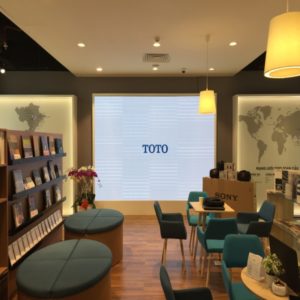 MÀN HÌNH LED P4 - SHOWROOM TOTO VIỆT NAM - TP.HCM