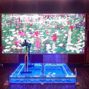 MÀN HÌNH LED P4 INDOOR - CALIFORNIA FITNESS - TÒA NHÀ THẢO ĐIỀN - QUẬN 2