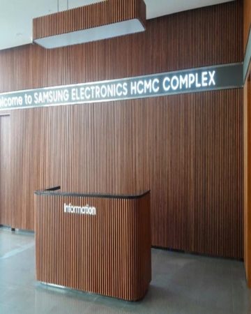 MÀN HÌNH LED P5 INDOOR - SAMSUNG - KHU CÔNG NGHỆ CAO Q.9 là một trong số các dự án nổi bật của Màn Hình Led - Hồng Nhân.