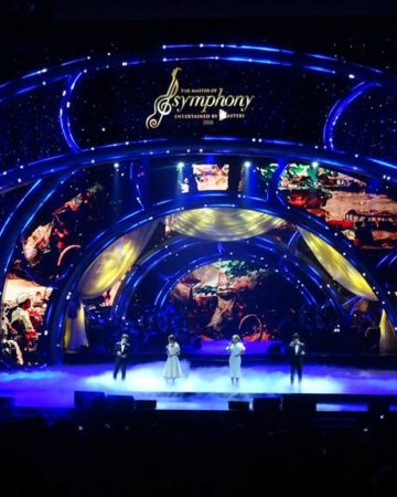 MÀN HÌNH LED + MAPPING - THE MASTER OF SYMPHONY 2018