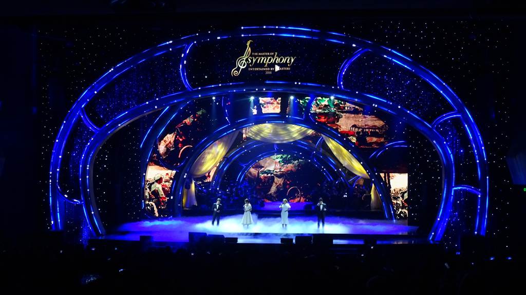 MÀN HÌNH LED + MAPPING - THE MASTER OF SYMPHONY 2018