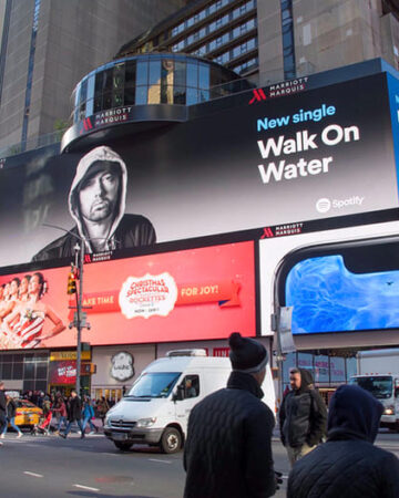 Màn hình LED được ứng dụng trong lĩnh vực quảng cáo